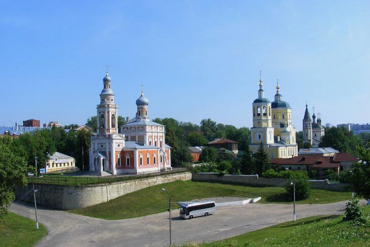 Ансамбль посадских храмов.