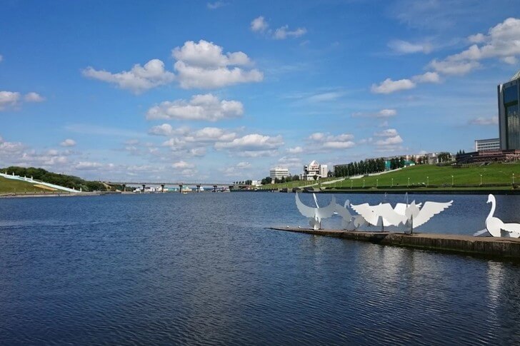 Чебоксарский залив.