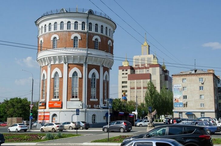 Водонапорная башня.