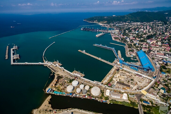 Туапсинский морской порт.