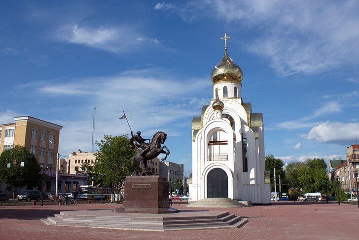 Площадь Победы.