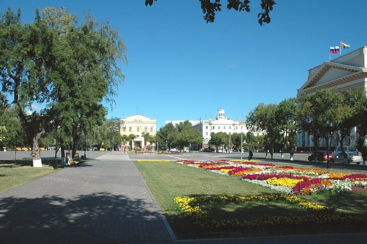 Центральная площадь.