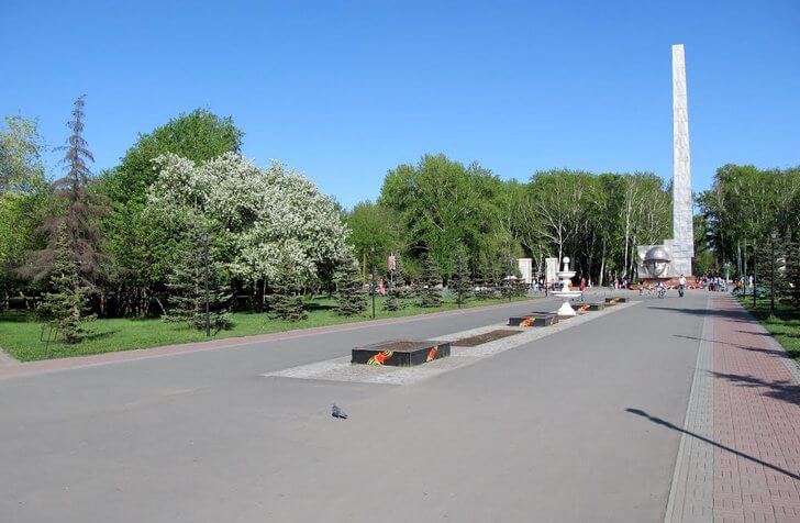 Сад Победы.