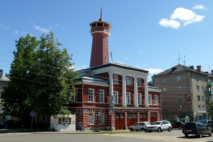 Пожарная каланча.