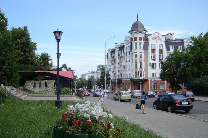 Улица Московская.