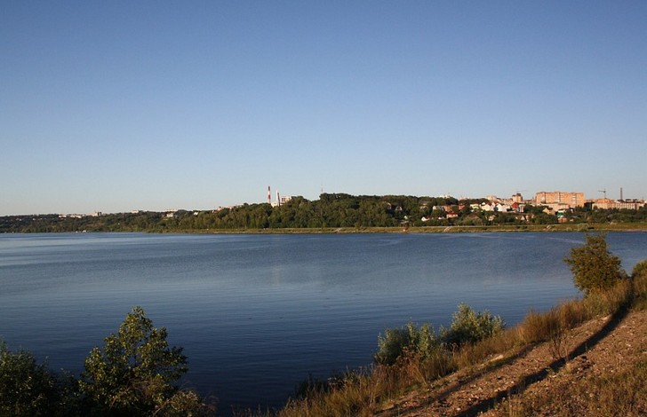 Яченское водохранилище.