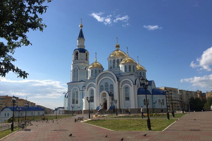 Храм Казанской иконы Божией матери.
