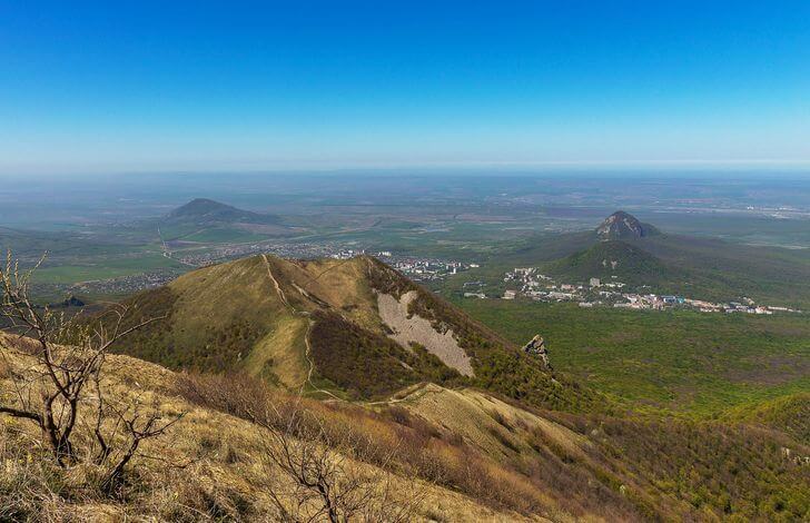 Горы Кабанка, Медовая и Развалка.