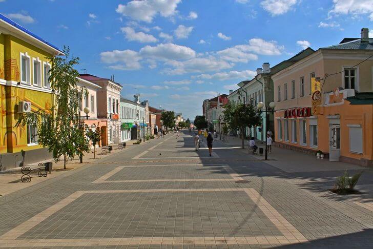 Улица Мира.