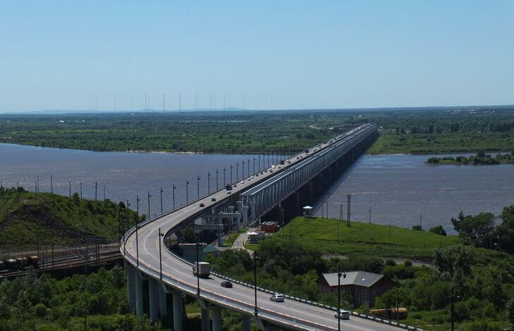 Хабаровский мост.